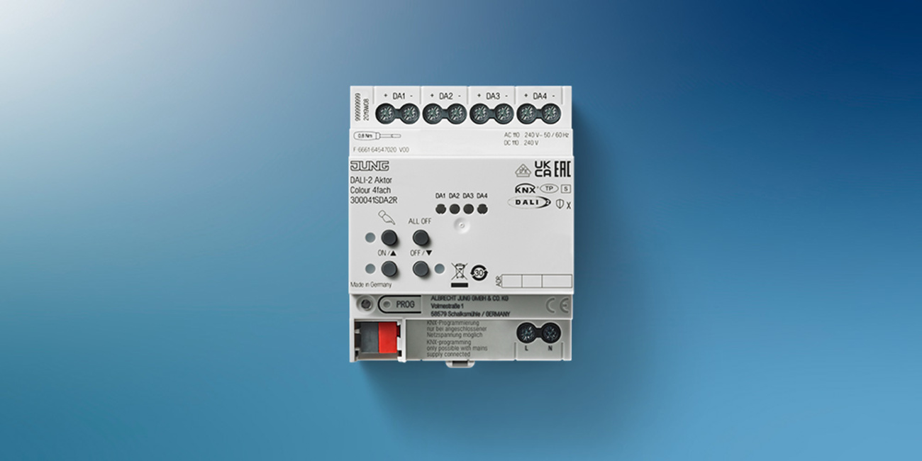 KNX DALI-2 Aktor bei Klug & Schwartz Elektrotechnik GmbH in Neuental-Zimmersrode